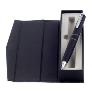 ST 0226 - Bolígrafo metálico en estuche imantado