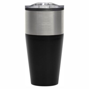 ST 0570 - Vaso Térmico Metálico con Detalle Negro