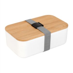 ST 0672 - Contenedor De Alimentos Con Tapa De Bambú