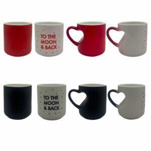 KP 0108- 2 - Taza Mágica Con Asa Corazón