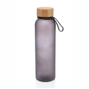 NF 0023 - Botella De Vidrio Y Bambú
