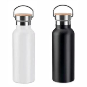 LB 2869 - Botella Térmica Tapa Bambú