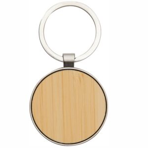 ST 0754L - Llavero Redondo De Bambu