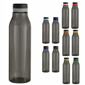 ST 0719-3 - Botella De Plastico Negro