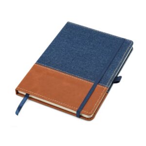 NF 3784 - Cuaderno Denim y Cuero Ecologico
