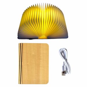 XT 0001 - Lampara De Madera Plegable